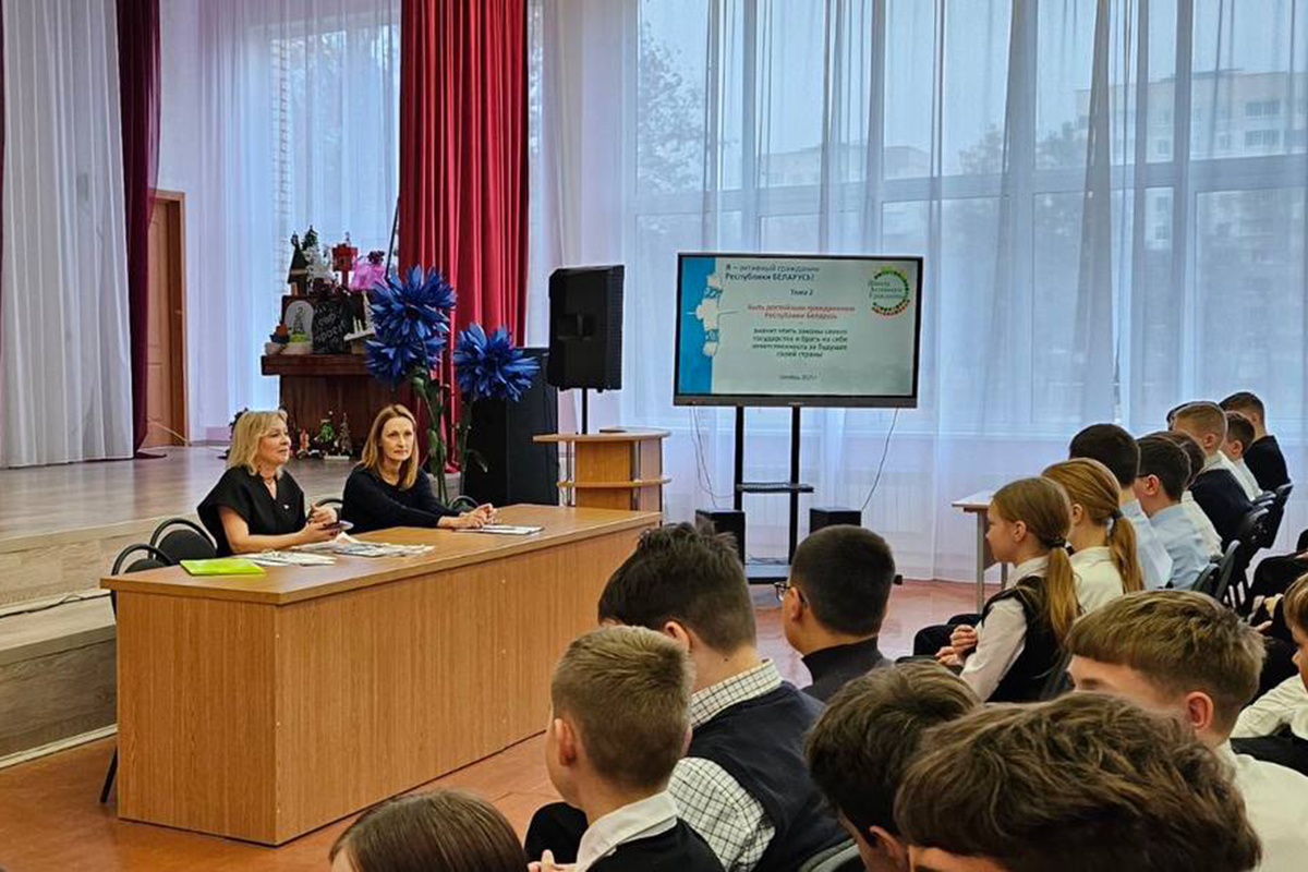 Журналист – профессия для активных. В рамках проекта «Школа Активного Гражданина» главный редактор «ЖН» встретилась с учащимися СШ №6