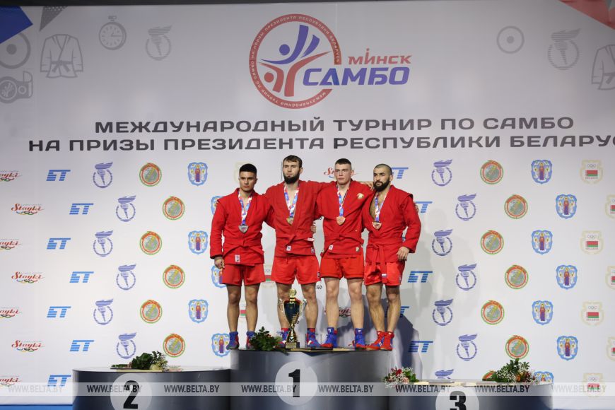 «Бронзовый» бросок. Жодинец Глеб Ксендзов завоевал бронзовую медаль в международном турнире по самбо на призы Президента Беларуси
